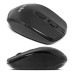 Mouse Óptico Sem Fio Preto Weibo RF-2808USB