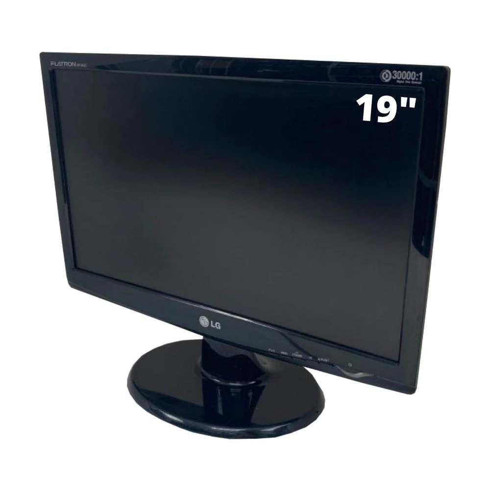 Monitor LG 20MK400H led 19.5" preto 100V/240V